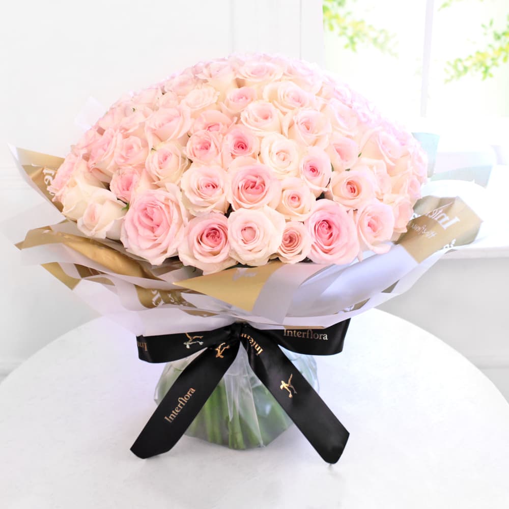 Pink Rose Bouquet